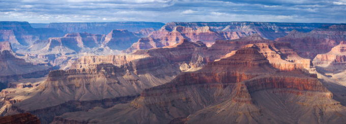 Grand Canyon aerial view.