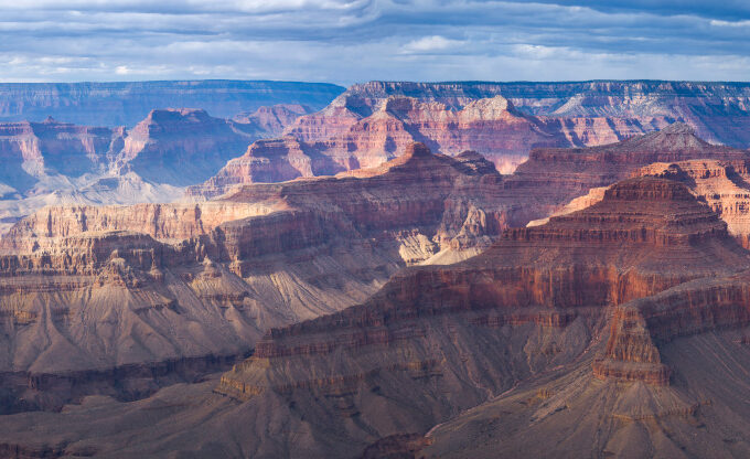 Grand Canyon aerial view.